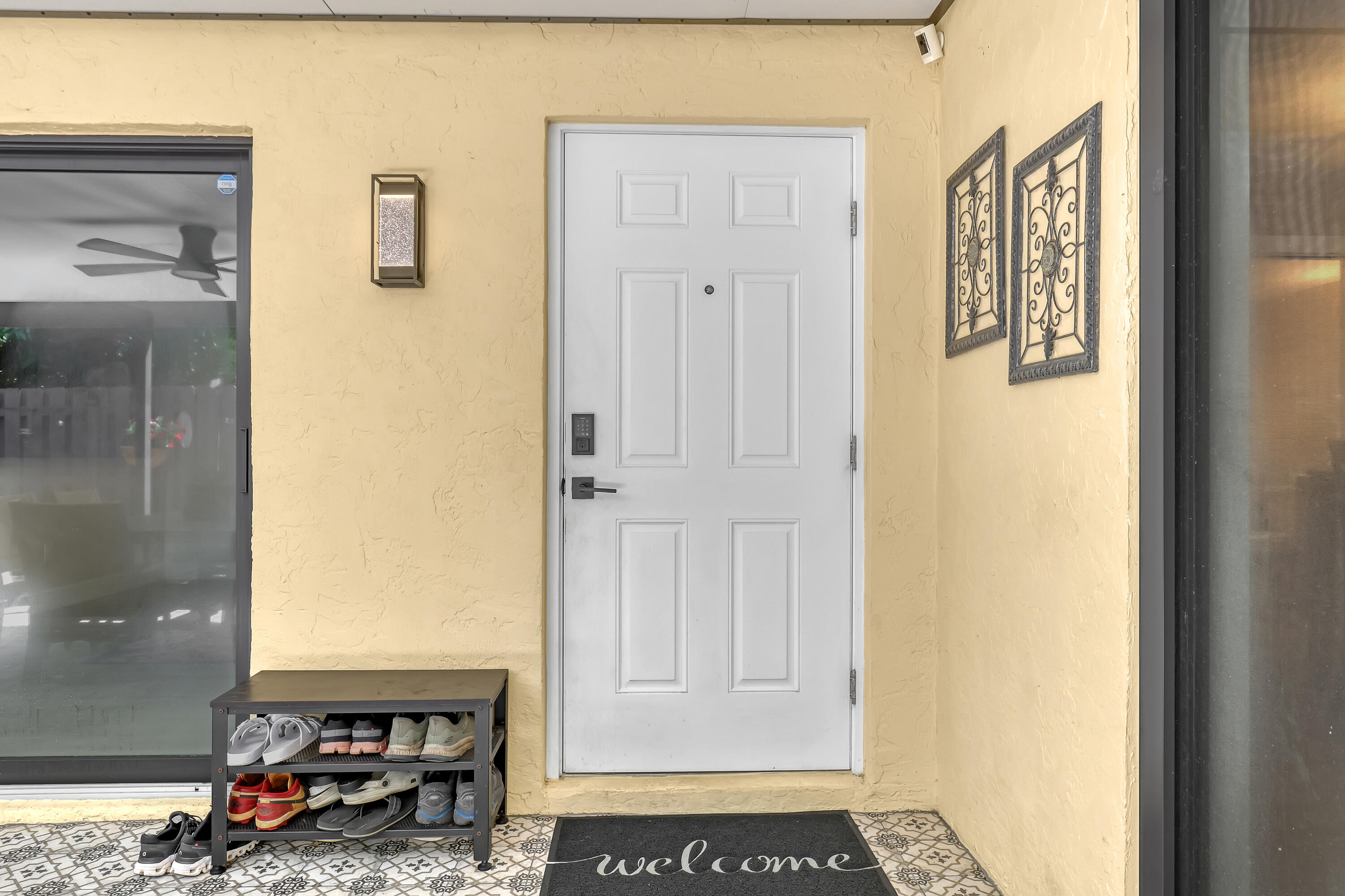 923 Springdale Circle Palm Springs, FL 33461 - Photo 8 of 26 a view of a entryway door of the house