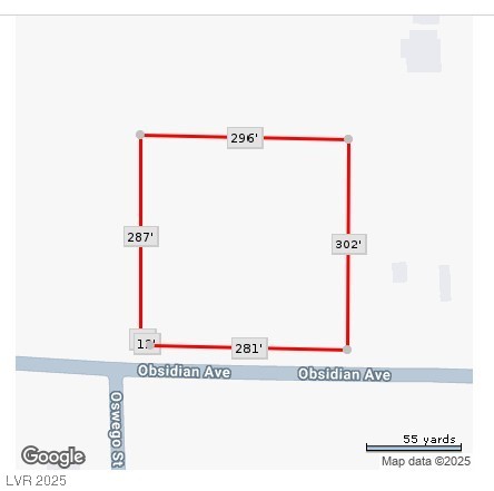 Obsidian Avenue Sandy Valley, NV 89019 - Photo 3 of 11 *Lot Dimensions are Estimated