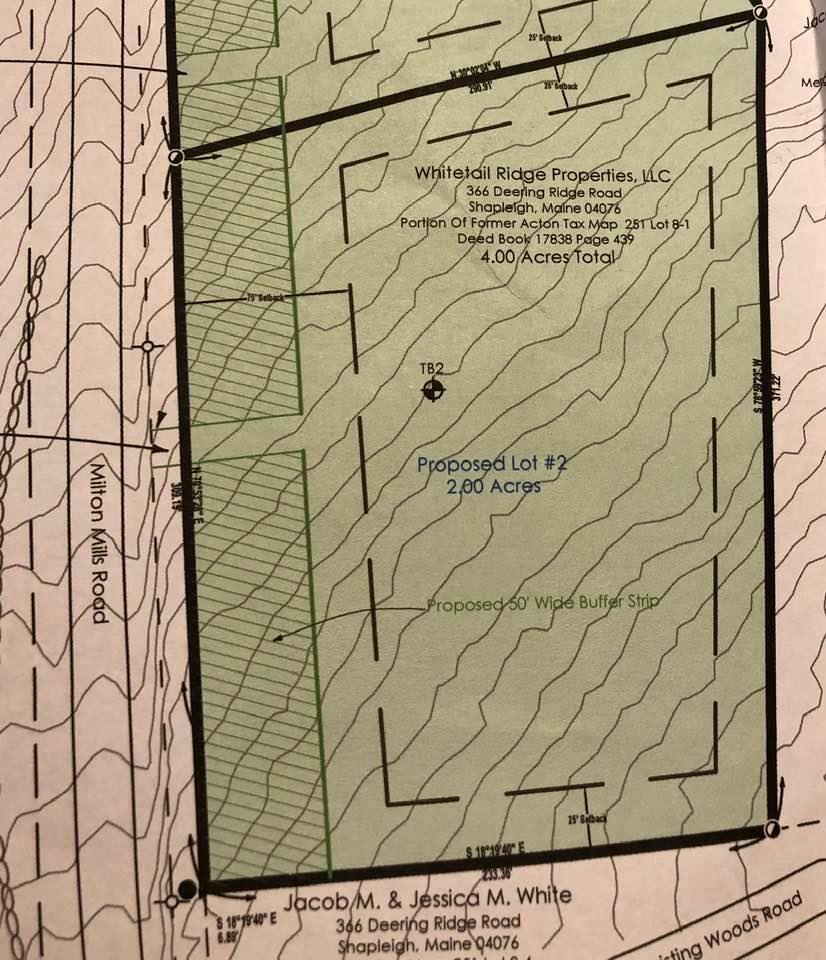 0 Milton Mills Road Acton, ME 04001 - Photo 6 of 6 lot 2 survey