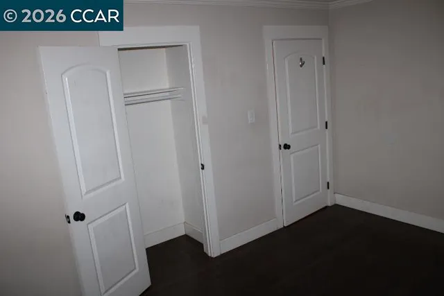 a view of a storage room