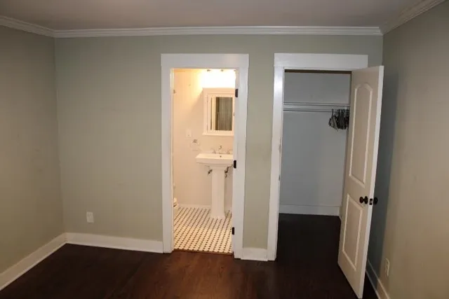 wooden floor in a gallery