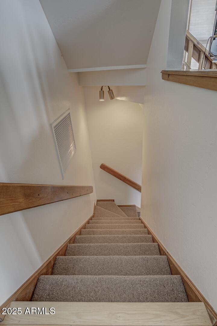 5838 Arroyo Way Pine, AZ 85544 - Photo 26 of 53 a view of staircase with white walls