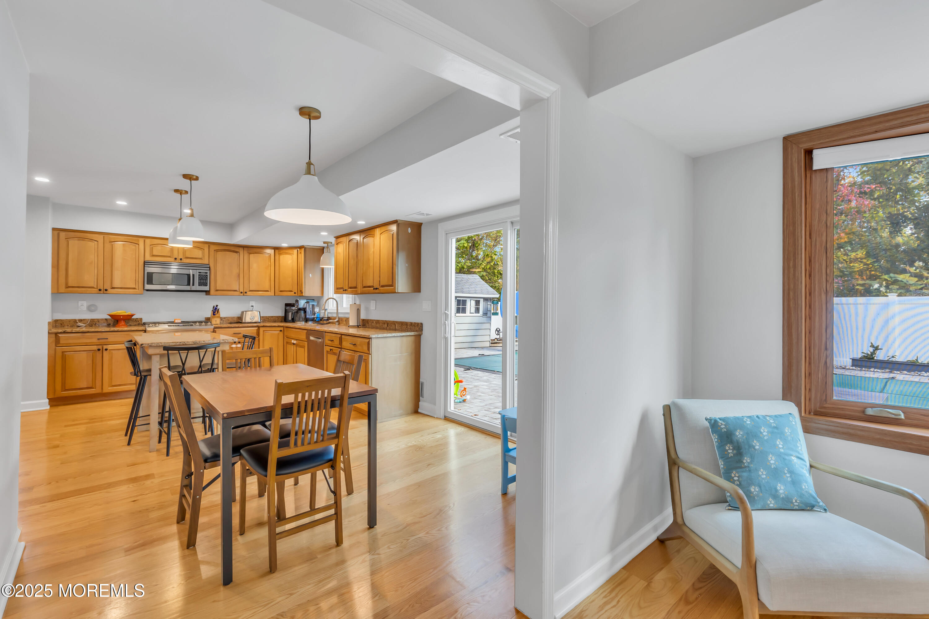 8 Allston Street Red Bank, NJ 07701 - Photo 15 of 64 a view of a dining room with furniture and wooden floor