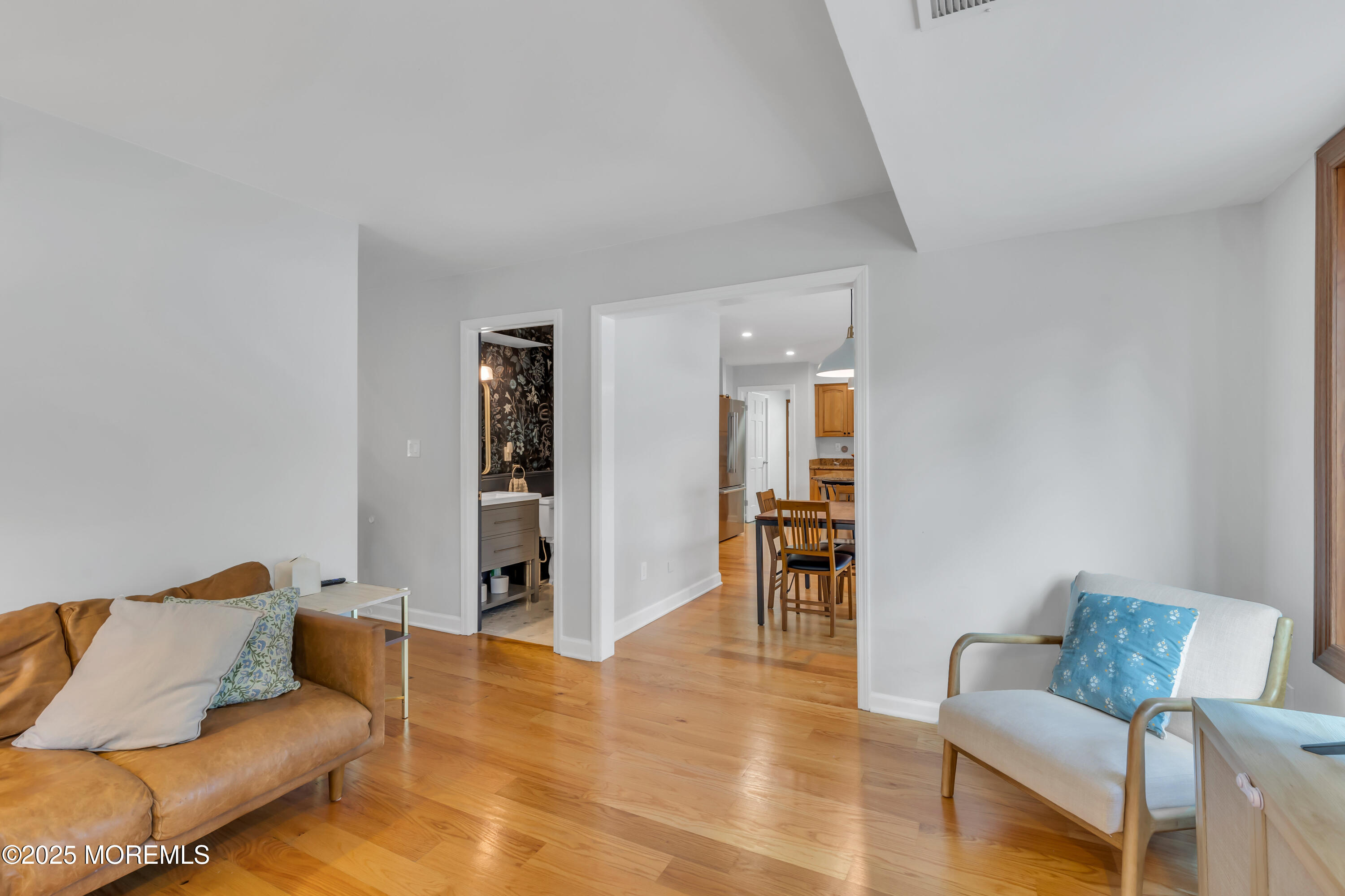 8 Allston Street Red Bank, NJ 07701 - Photo 16 of 64 a living room with furniture and wooden floor