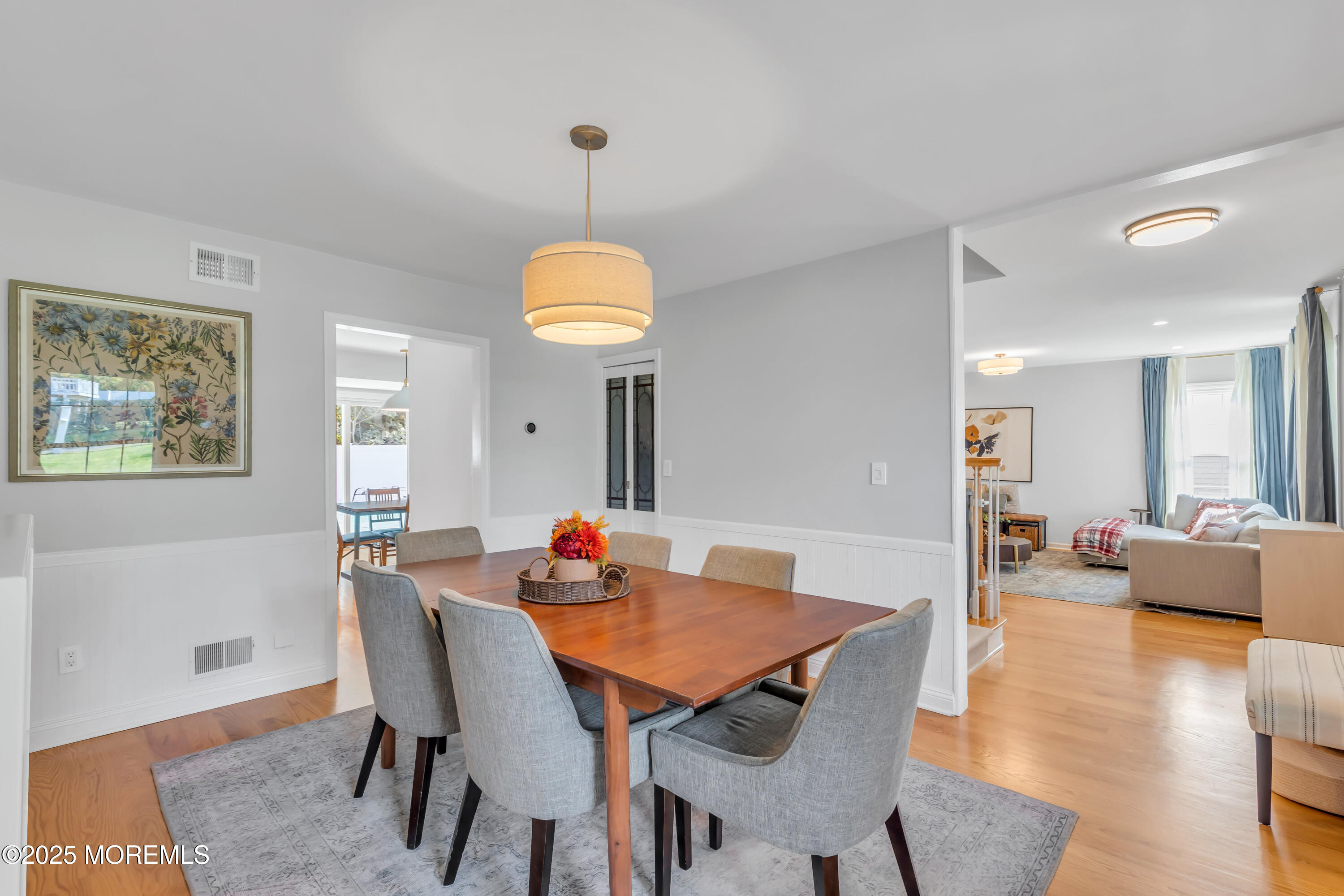 8 Allston Street Red Bank, NJ 07701 - Photo 30 of 64 a view of a dining room with furniture and wooden floor