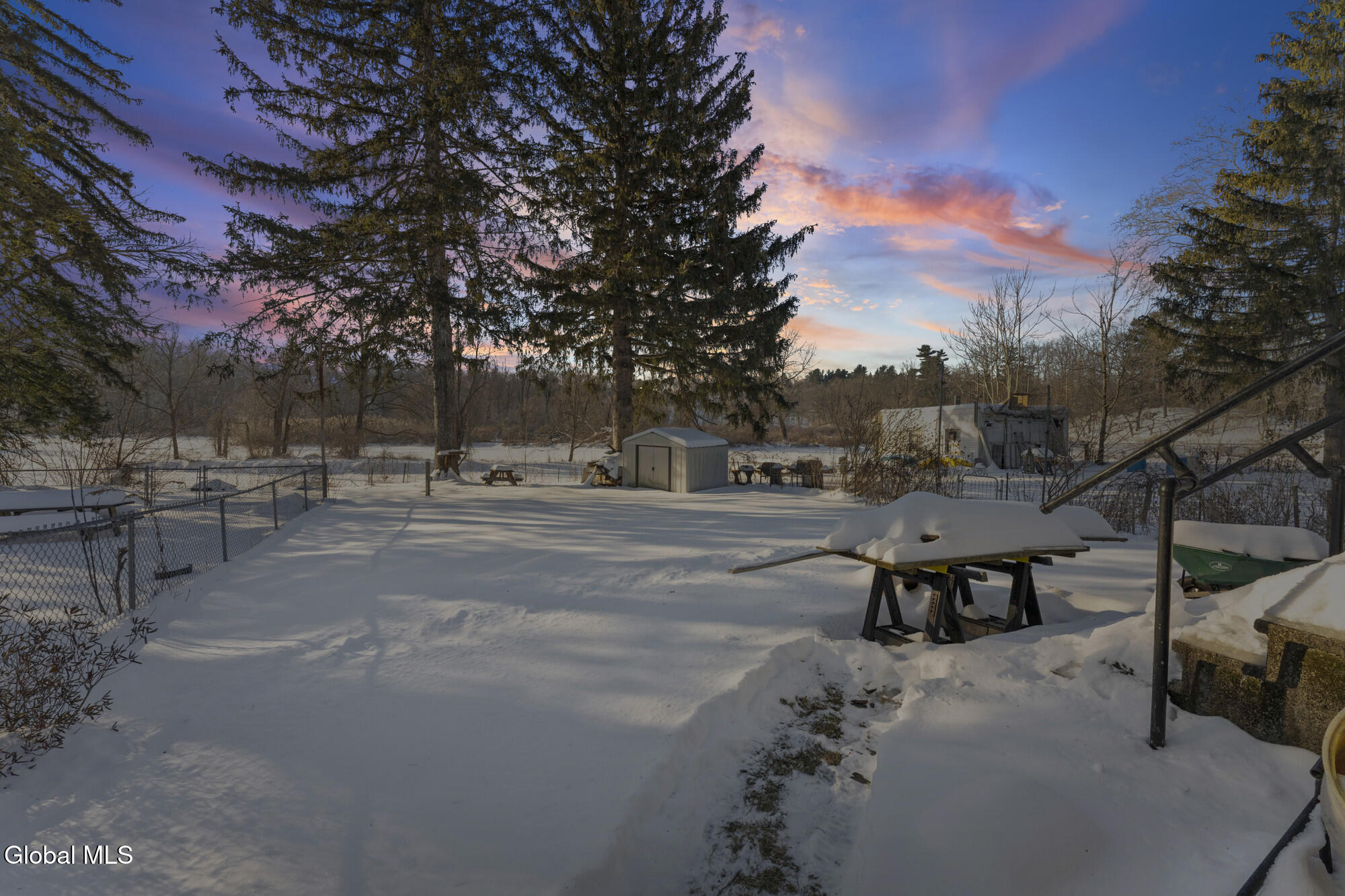 40 Brunswick Road Troy, NY 12180 - Photo 34 of 37 Yard Dusk