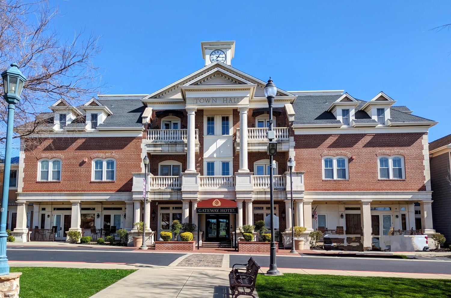 1751 Choctaw Road, Unit 872 Copperopolis, CA 95228 - Photo 13 of 15 The Clock Tower. Gatewood Hotel and Condos in the Town Square.