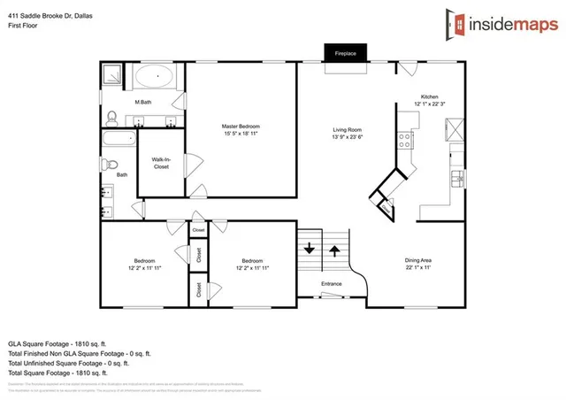 $1,975 | 411 Saddle Brooke Drive, Dallas, GA 30132
