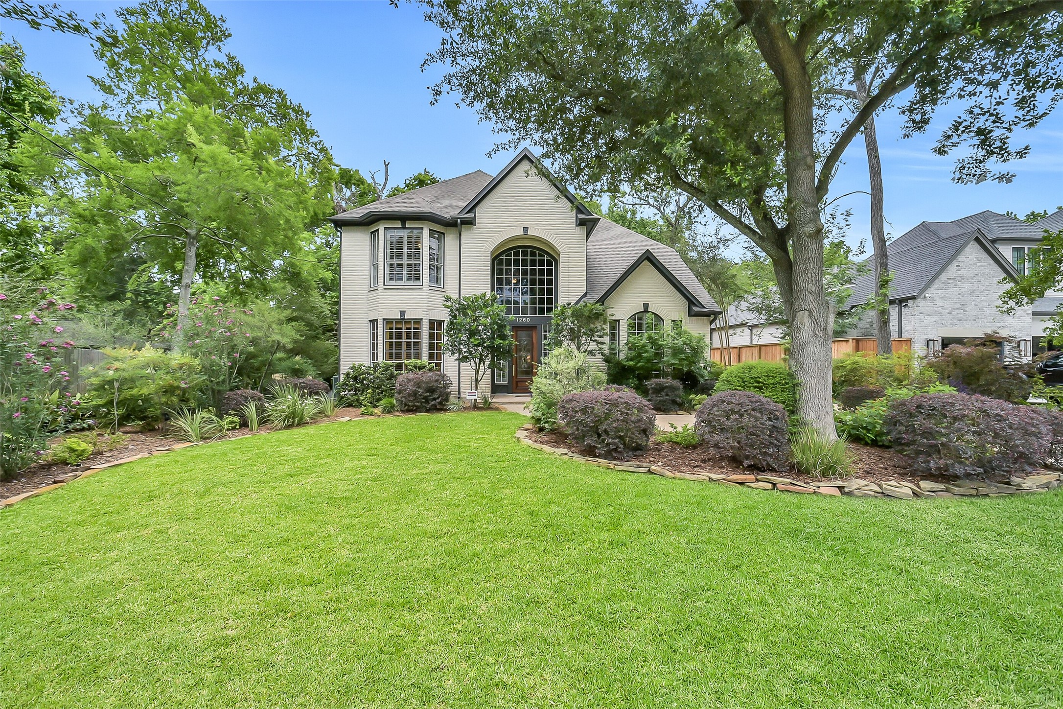 1260 Fries Road Houston, TX 77055 - Photo 1 of 42 Stunning Home Nestled in the Sprawling Perfection Landscape and Wooded Lot!
