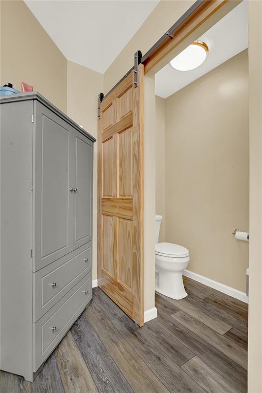 1261 Griffith Road Ligonier, PA 15658 - Photo 15 of 39 a bathroom view of a toilet and a shower