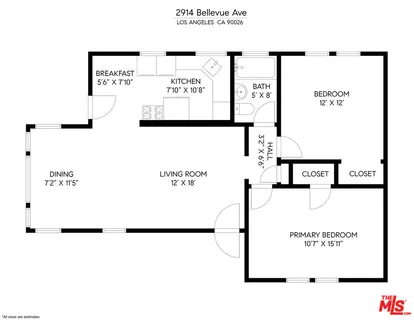 $799,000 | 2912 Bellevue Avenue, Los Angeles, CA 90026