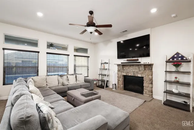 a view of a bathroom with a shower