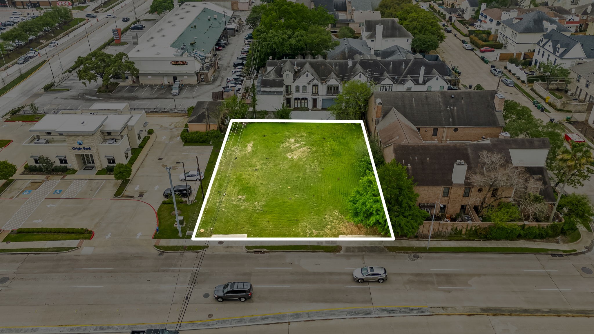 5917 San Felipe Street Houston, TX 77057 - Photo 7 of 41 an aerial view of a pool