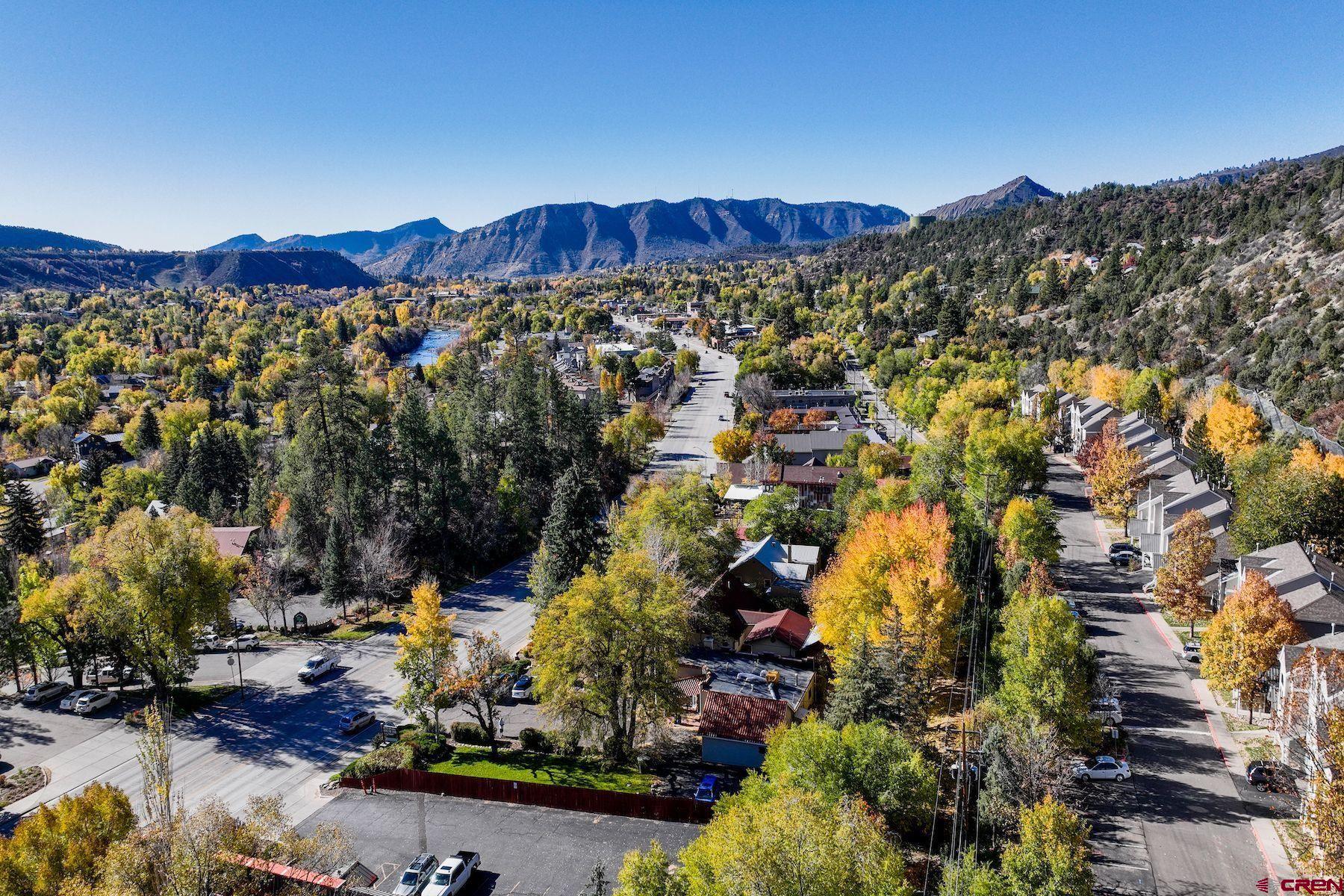 3649 Main Avenue Durango, CO 81301 - Photo 30 of 34 a view of a city with mountains in the background