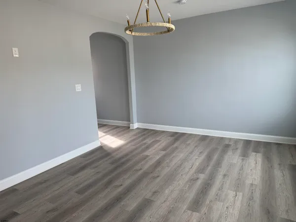 wooden floor in an empty room