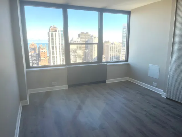 a view of a city with ocean