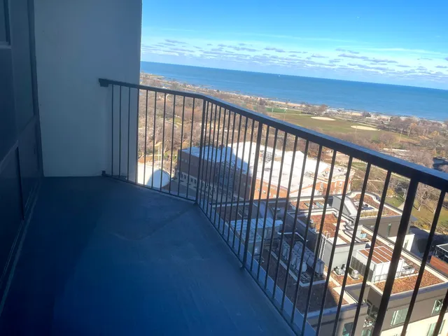 a view of city and ocean