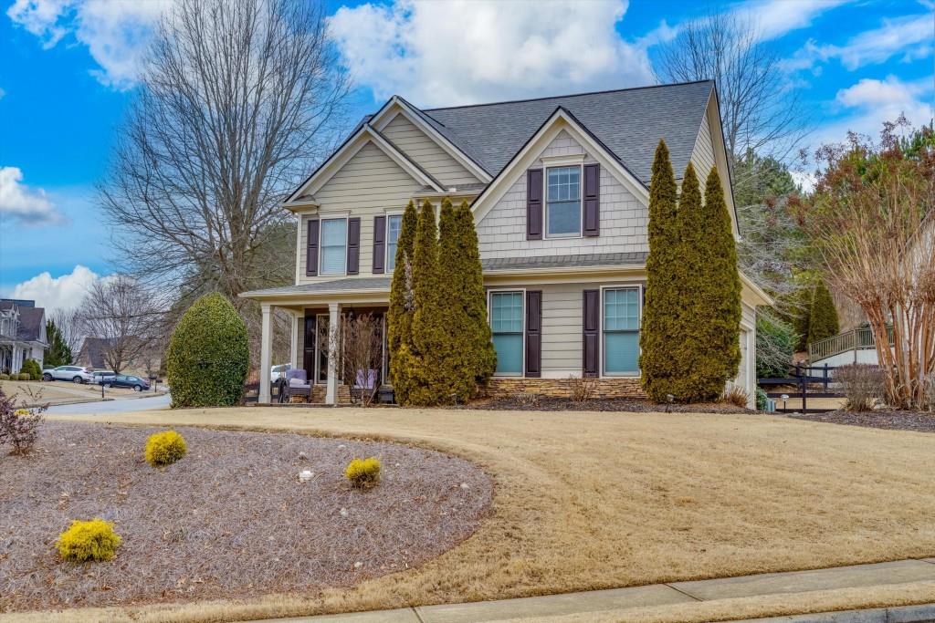 188 Retreat Crossing Dallas, GA 30132 - Photo 1 of 1 a front view of a house with a yard