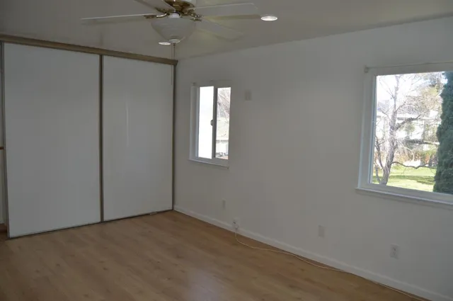 a view of hallway with sink
