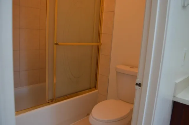 a view of a elevator and an empty room