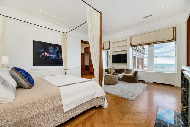 a bathroom with a double vanity sink mirror and double
