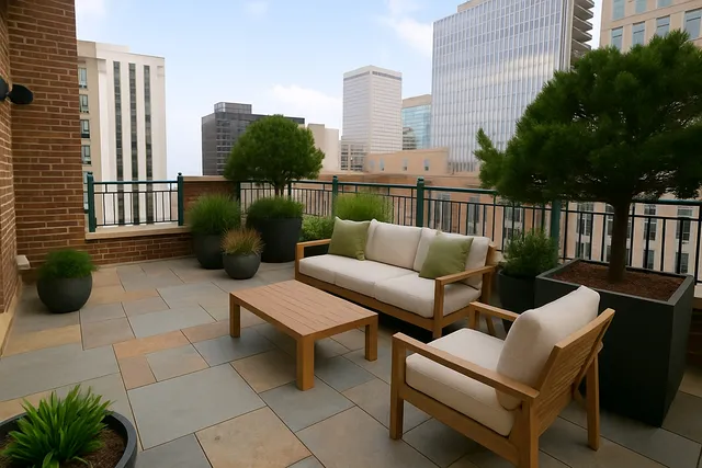 a picture of a bathroom with mirror