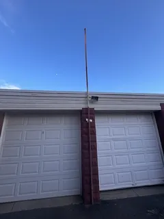 a view of a small space built with hardwood