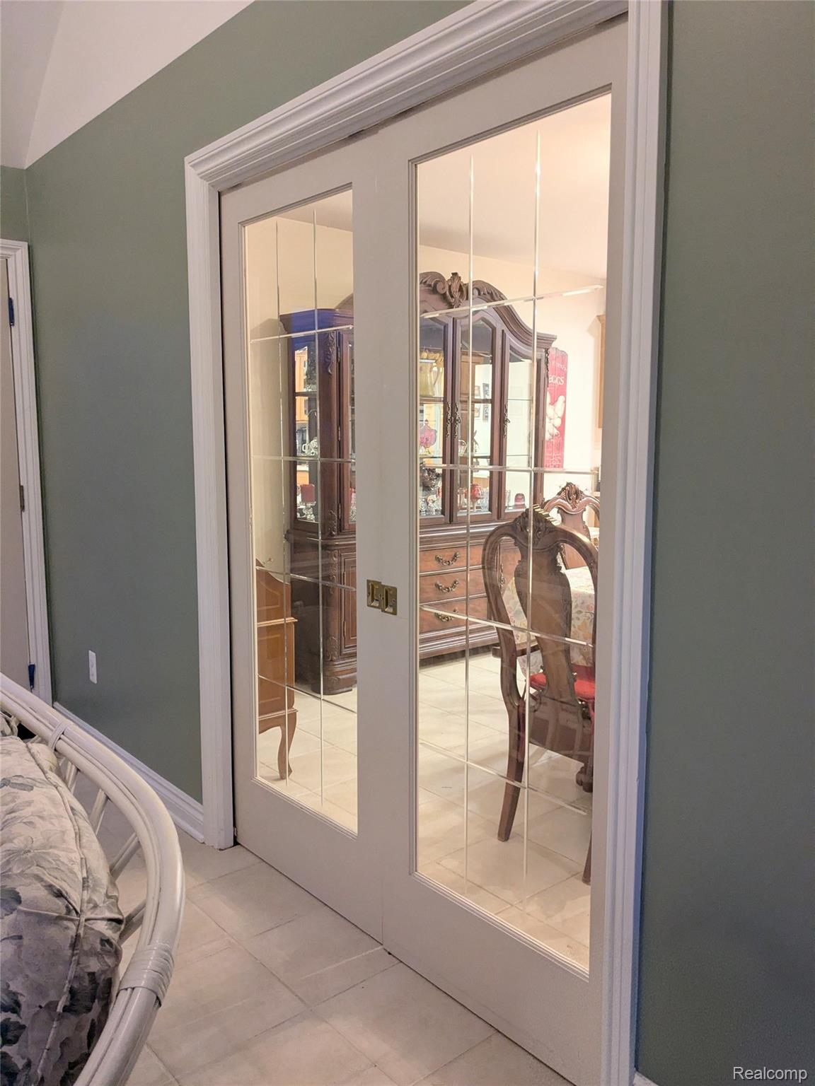 23233 30 Mile Road Ray, MI 48096 - Photo 28 of 73 Glass Pocket Doors from Dining Room to Sunroom