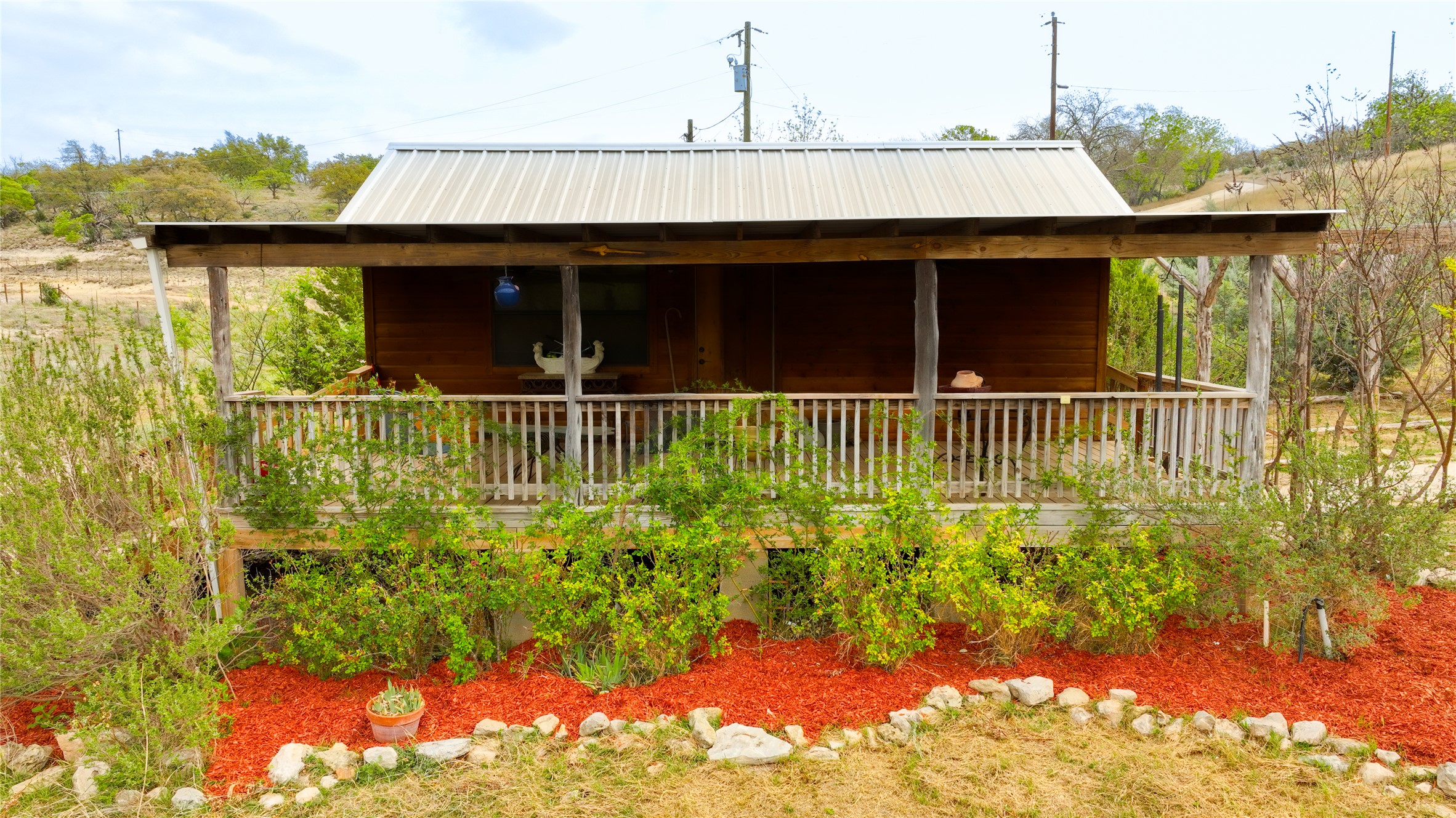 6980 Doss-Spring Creek Road Fredericksburg, TX 78624 - Photo 4 of 20 View of front of Main Cabin.