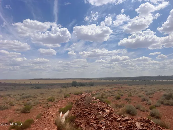 a view of city and mountain