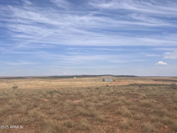 a view of a painting on a wall