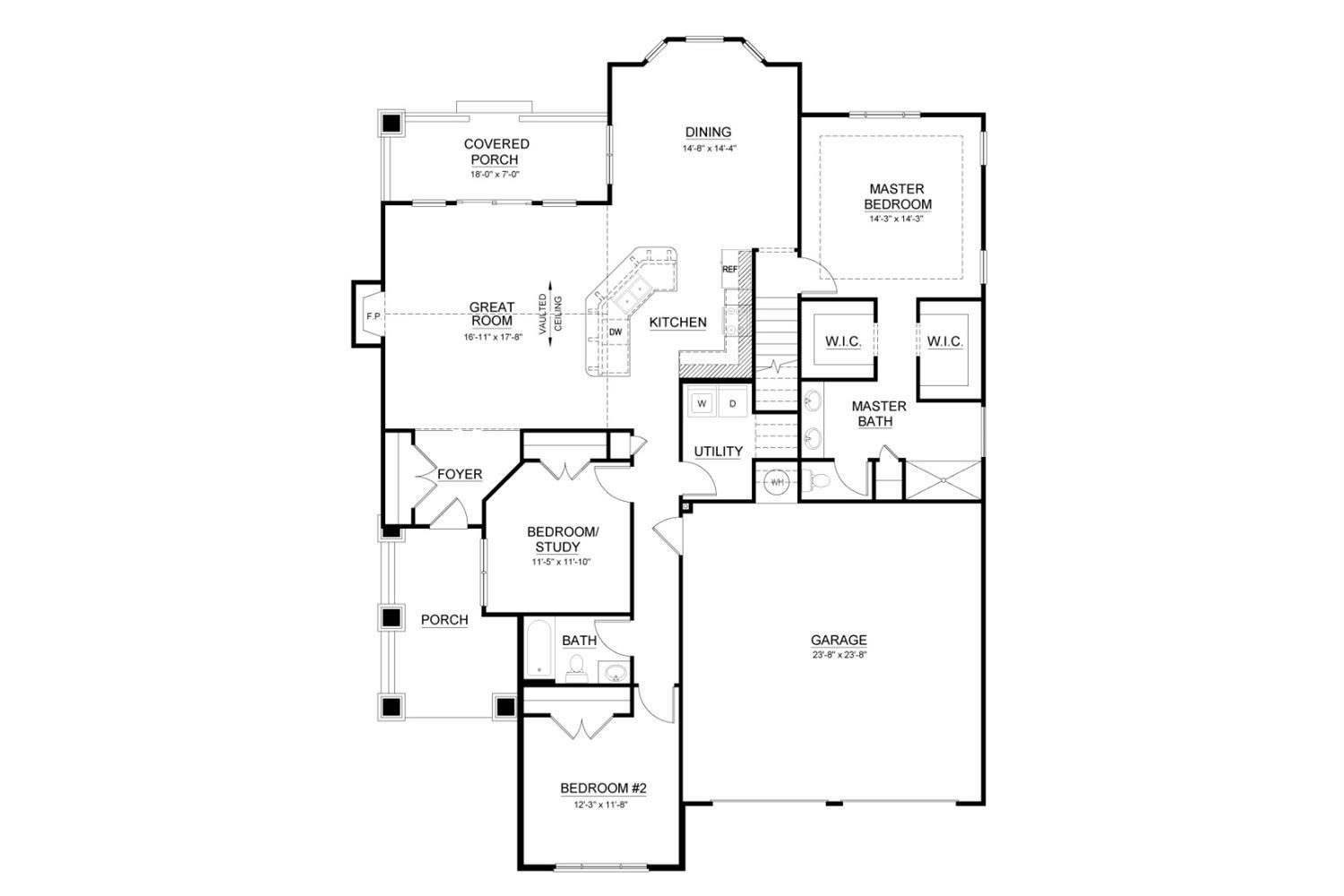 291 Crystal Lane Evington, VA 24550 - Photo 6 of 16 a picture of floor plan