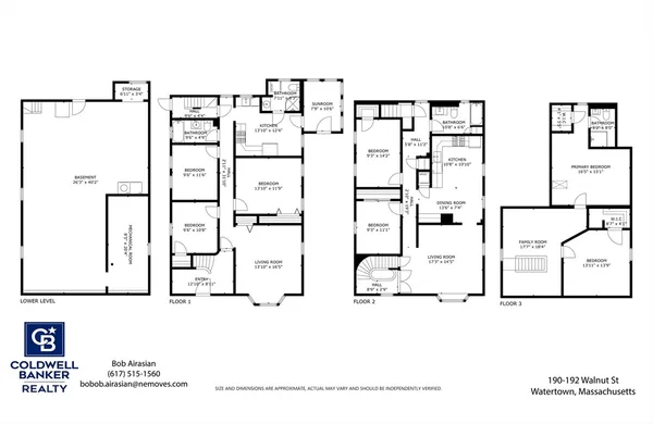 $1,950,000 | 190 Walnut Street, Watertown, MA 02472