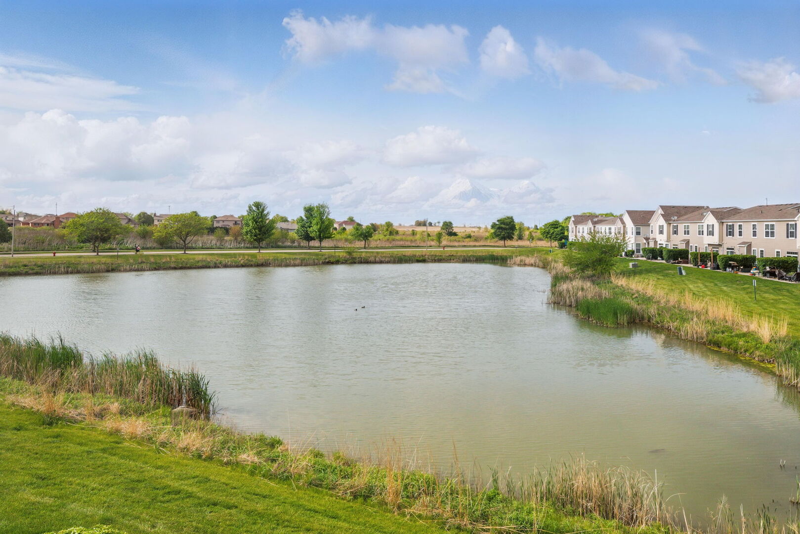 15340 Kenmare Circle Manhattan, IL 60442 - Photo 17 of 19 a view of a lake with a city