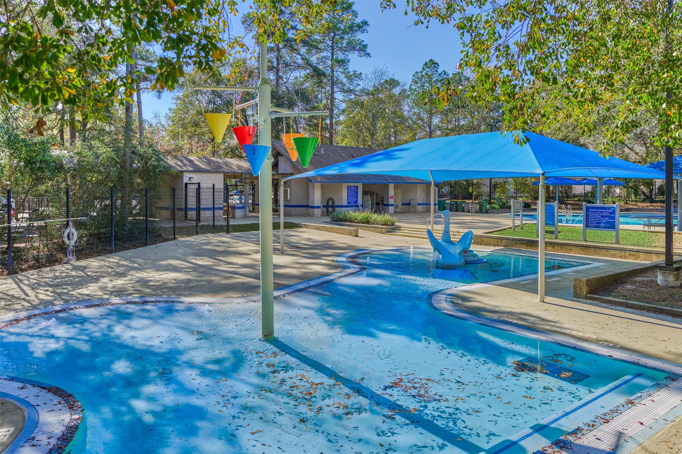 23 Ripple Rush Court The Woodlands, TX 77381 - Photo 22 of 32 Kids will absolutely love the splash pad!