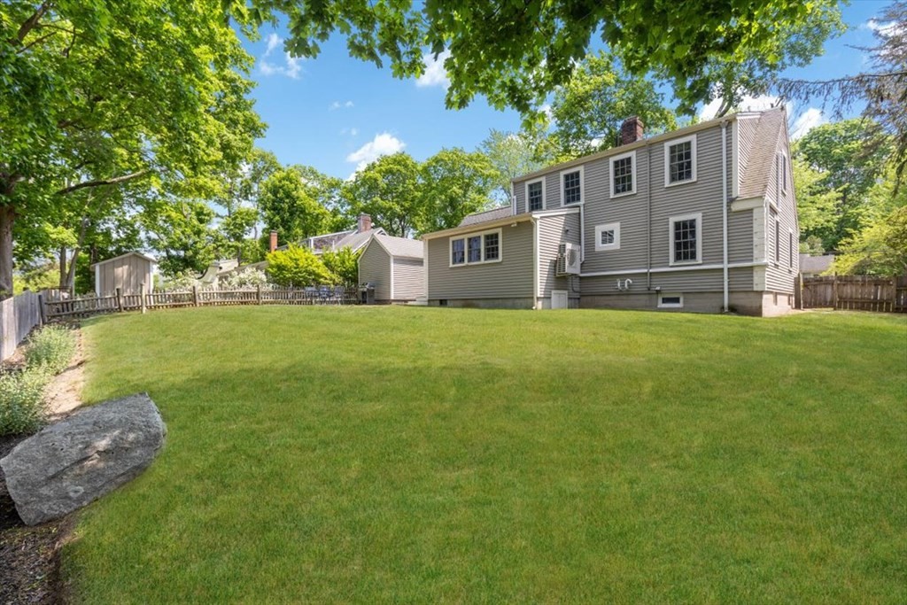 8 Merrymount Road Hingham, MA 02043 - Photo 34 of 34 a view of a house with a big yard
