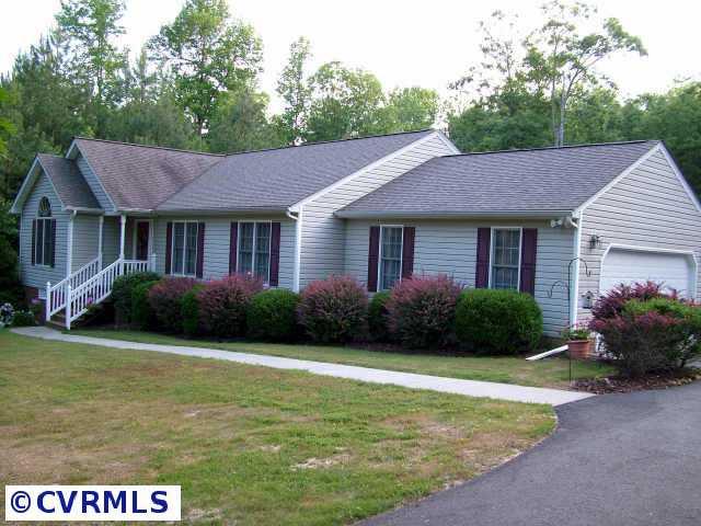 Exterior Front - fabulouse 3 bedroom, 2 bath, 2-car garage ranch on one acre lot