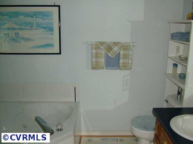 Other - master bath has jetted tub, shower, double vanity