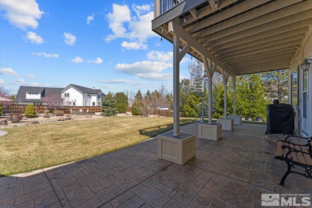 2225 Solitude Drive Reno, NV 89511 - Photo 28 of 40 a view of swimming pool with outdoor seating and plants