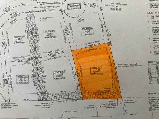 $89,900 | Lot 11 Squire Lane, Unit 11, Center Ossipee, NH 03814