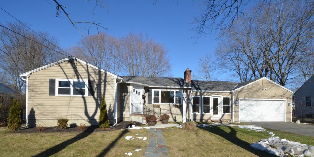1239 Trapelo Road Waltham, MA 02451 - Photo 20 of 20 a view of a house with a yard