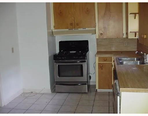 a stove top oven sitting inside of a kitchen