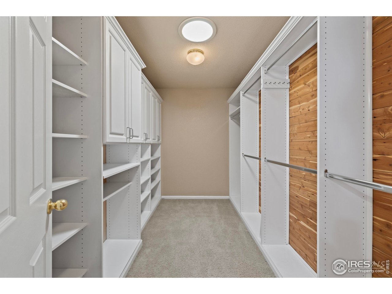7399 Russell Circle Frederick, CO 80504 - Photo 18 of 35 a view of walk in closet with empty racks