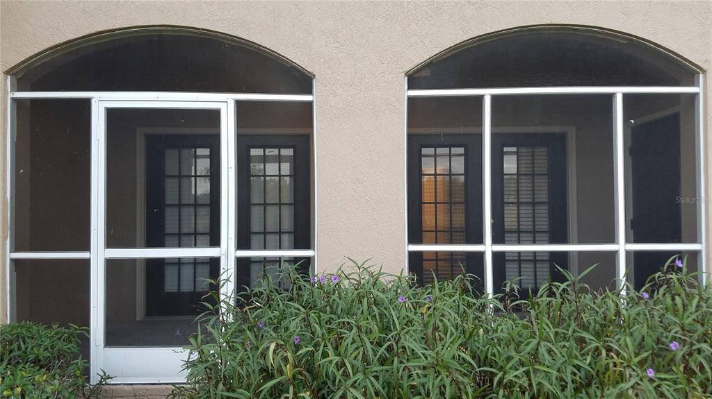 2015 Reston Road, Unit 2211 Orlando, FL 32837 - Photo 3 of 28 a couple of potted plants in front of a glass door