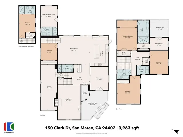 $6,598,000 | 150 Clark Drive, San Mateo, CA 94402