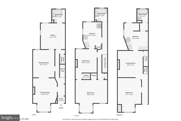 $990,000 | 712 4th Street Southeast, Washington, DC 20003