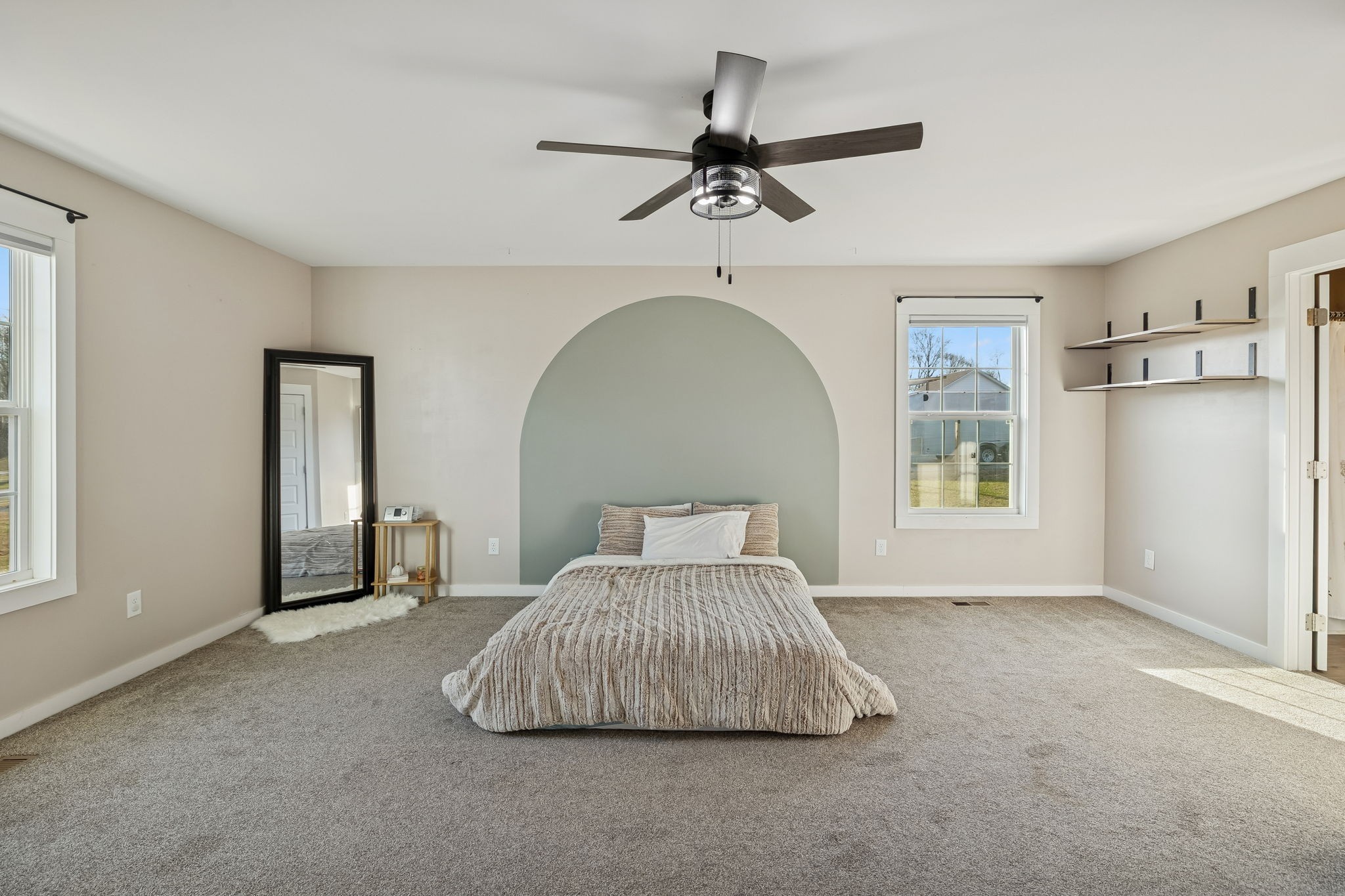 1521 Wixtown Road Westmoreland, TN 37186 - Photo 15 of 25 a bedroom with a bed and a window