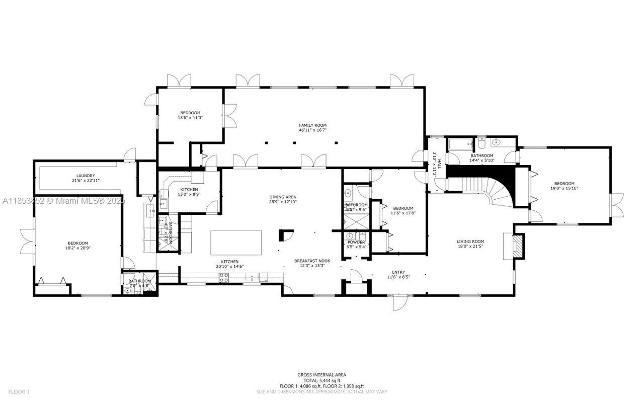 13000 Old Cutler Road Pinecrest, FL 33156 - Photo 31 of 43 a picture of a bathroom with a bathtub