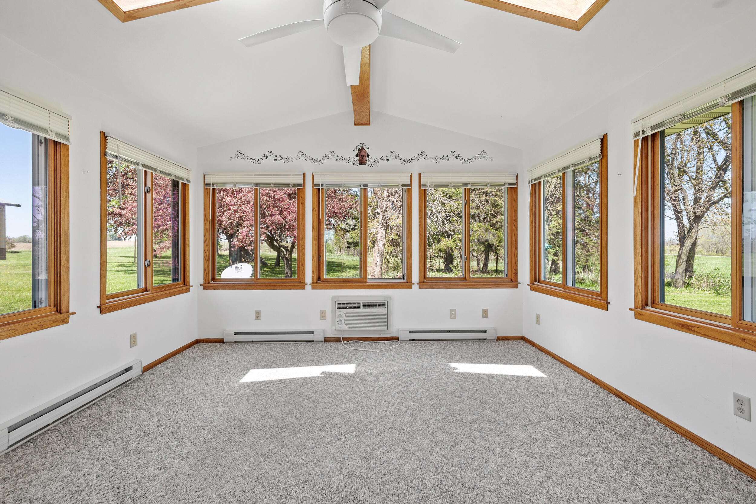 W1586 County Rd H New Holstein, WI 53061 - Photo 12 of 41 Lots of Windows with Great Country Views