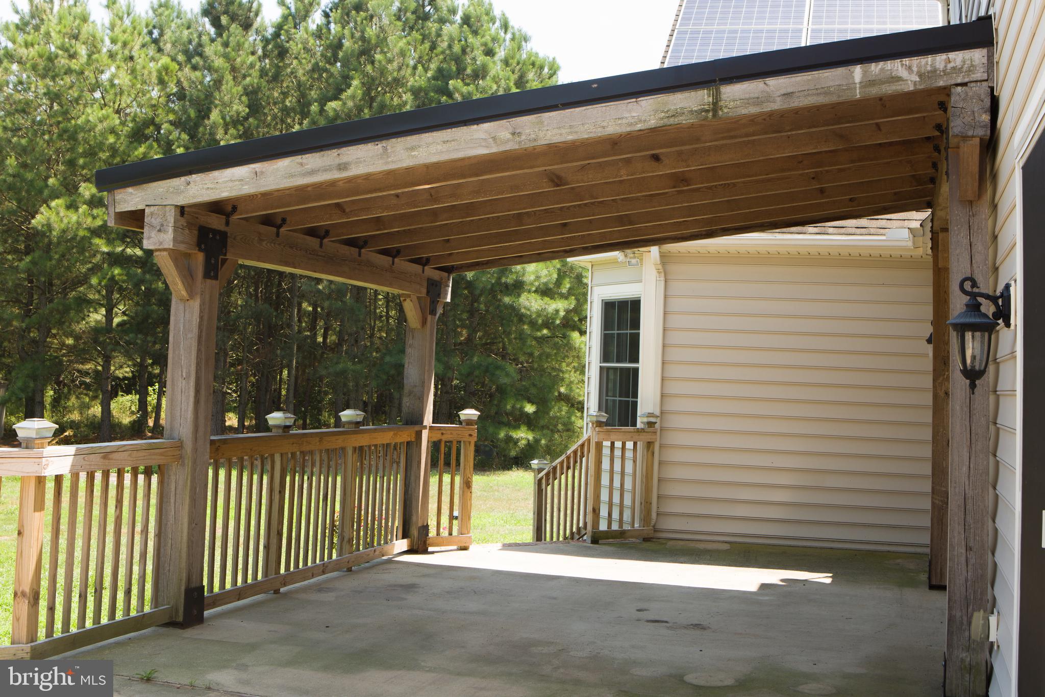 10311 Clarence Barnes Road Princess Anne, MD 21853 - Photo 41 of 44 Covered patio area